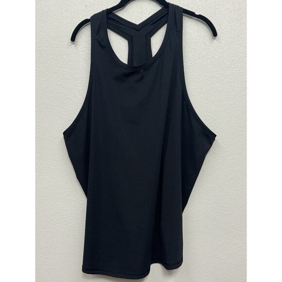 Old Navy Active Tank Top Lot Of 2 Womens 3X Black Green Racerback Cloud 94 Soft - Picture 10 of 11